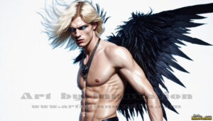 Dark Angels – AI Fallen Angel Art Gallery