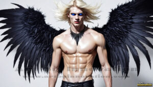 Dark Angels – AI Fallen Angel Art Gallery