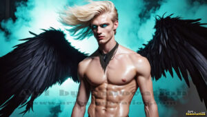 Dark Angels – AI Fallen Angel Art Gallery
