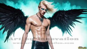 Dark Angels – AI Fallen Angel Art Gallery