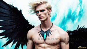 Dark Angels – AI Fallen Angel Art Gallery