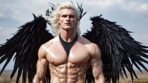 Dark Angels – AI Fallen Angel Art Gallery
