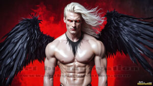 Dark Angels – AI Fallen Angel Art Gallery