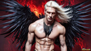 Dark Angels – AI Fallen Angel Art Gallery