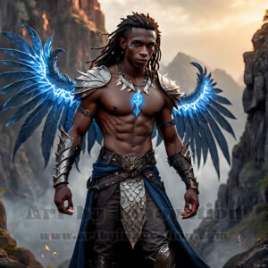 Dark Angels – AI Fallen Angel Art Gallery