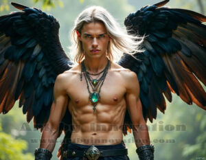 Dark Angels – AI Fallen Angel Art Gallery