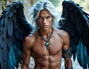 Dark Angels – AI Fallen Angel Art Gallery