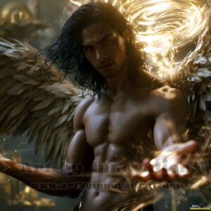 Angels from Above – AI Fantasy Art