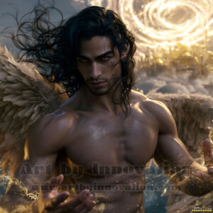 Angels from Above – AI Fantasy Art