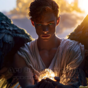 Angels from Above – AI Fantasy Art