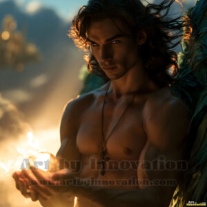 Angels from Above – AI Fantasy Art
