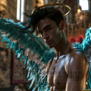 Angels from Above – AI Fantasy Art