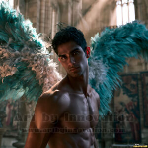 Angels from Above – AI Fantasy Art