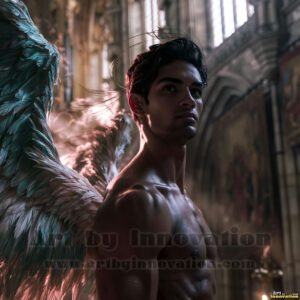 Angels from Above – AI Fantasy Art