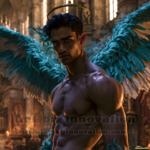 Angels from Above – AI Fantasy Art