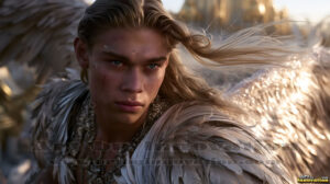 Angels from Above – AI Fantasy Art