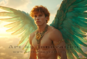 Angels from Above – AI Fantasy Art