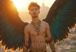 Angels from Above – AI Fantasy Art