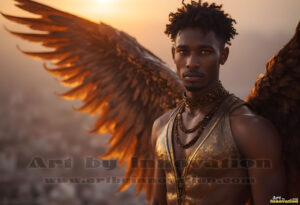 Angels from Above – AI Fantasy Art