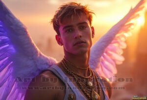 Angels from Above – AI Fantasy Art