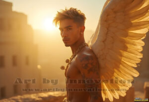 Angels from Above – AI Fantasy Art