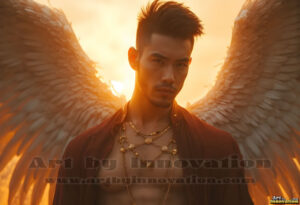 Angels from Above – AI Fantasy Art