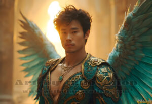 Angels from Above – AI Fantasy Art