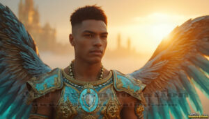 Angels from Above – AI Fantasy Art