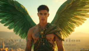 Angels from Above – AI Fantasy Art