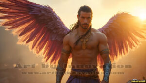 Angels from Above – AI Fantasy Art