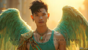 Angels from Above – AI Fantasy Art