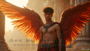 Angels from Above – AI Fantasy Art