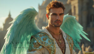Angels from Above – AI Fantasy Art