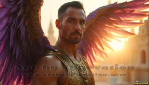 Angels from Above – AI Fantasy Art