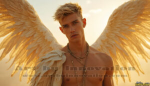 Angels from Above – AI Fantasy Art