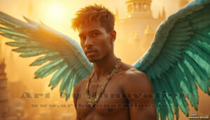 Angels from Above – AI Fantasy Art