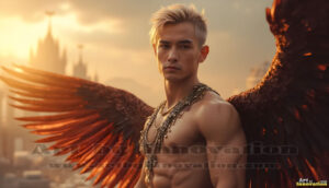 Angels from Above – AI Fantasy Art