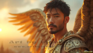 Angels from Above – AI Fantasy Art