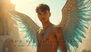 Angels from Above – AI Fantasy Art