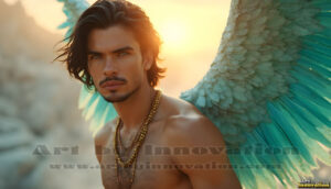 Angels from Above – AI Fantasy Art