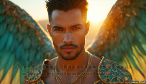 Angels from Above – AI Fantasy Art