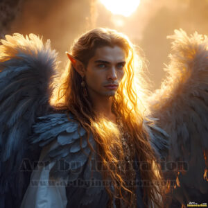 Angels from Above – AI Fantasy Art