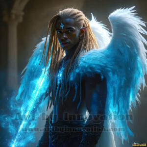 Angels from Above – AI Fantasy Art