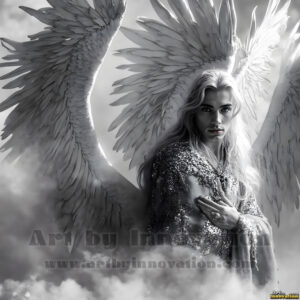 Angels from Above – AI Fantasy Art