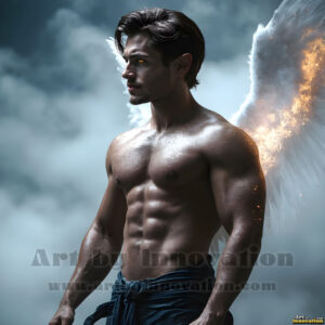Angels from Above – AI Fantasy Art