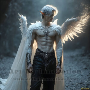 Angels from Above – AI Fantasy Art