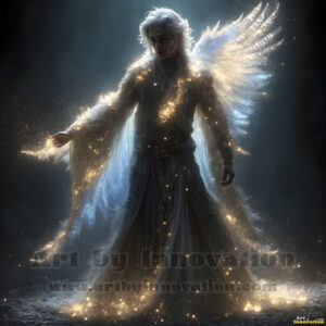 Angels from Above – AI Fantasy Art