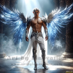 Angels from Above – AI Fantasy Art