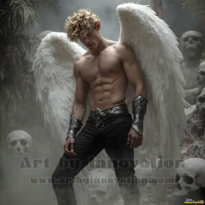 Angels from Above – AI Fantasy Art
