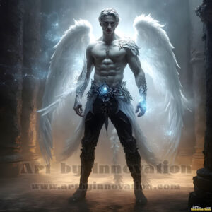 Angels from Above – AI Fantasy Art